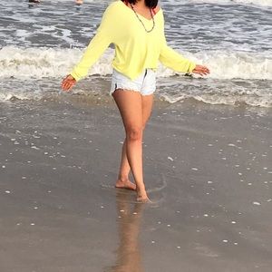 Yellow lightweight sweater